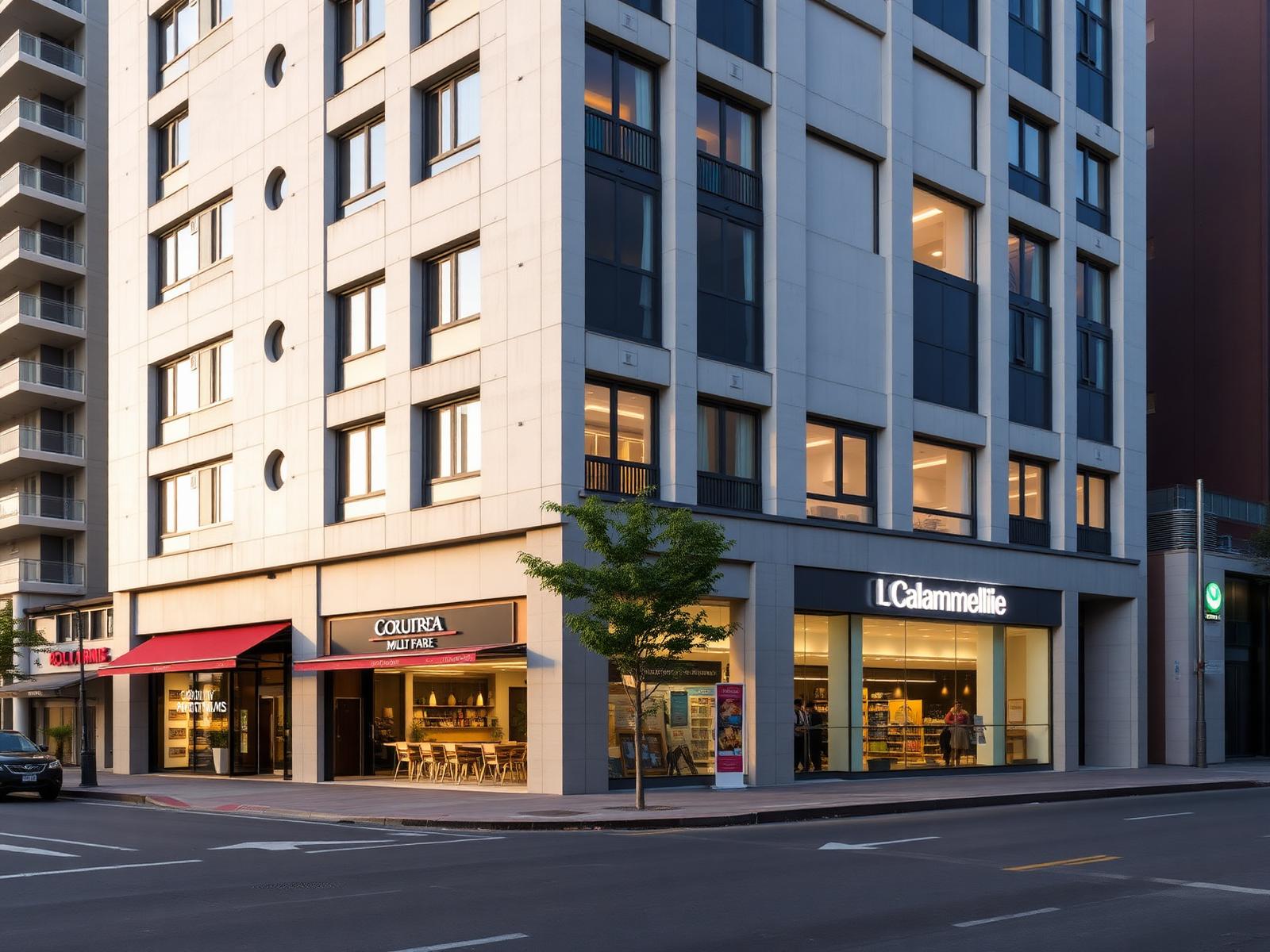 Vivienda Multifamiliar con Locales Comerciales